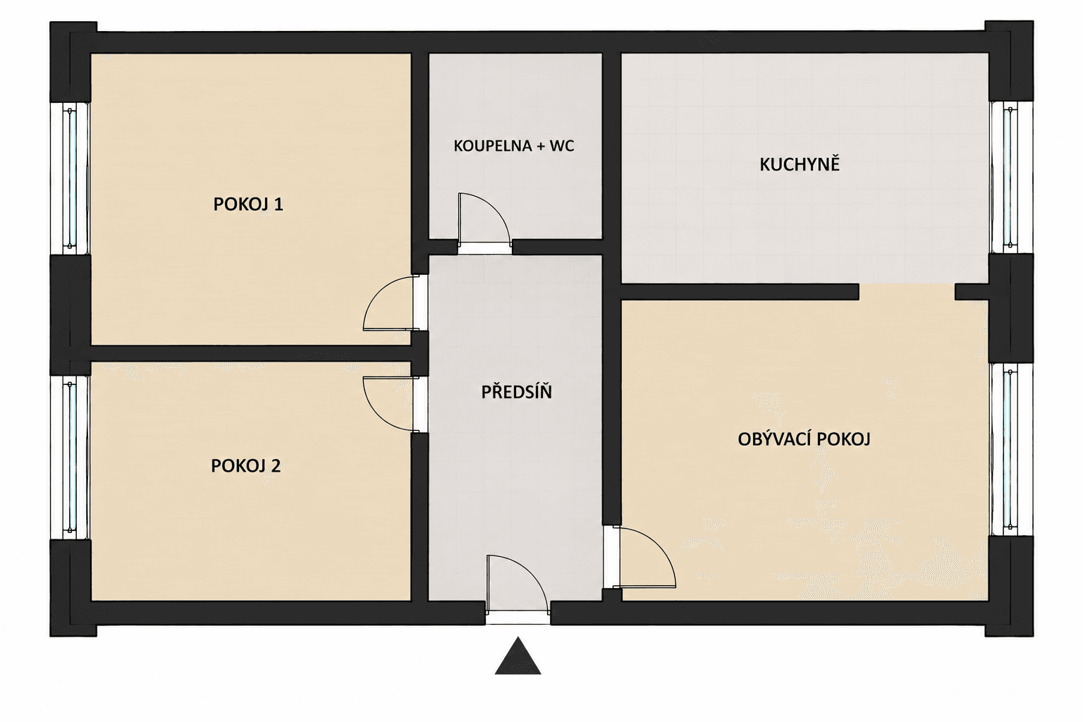Pronájem bytu 3+1 55 m², Varnsdorfská, Praha, Praha Pronájem bytu 3+1 55 m², Varnsdorfská, Praha, Praha