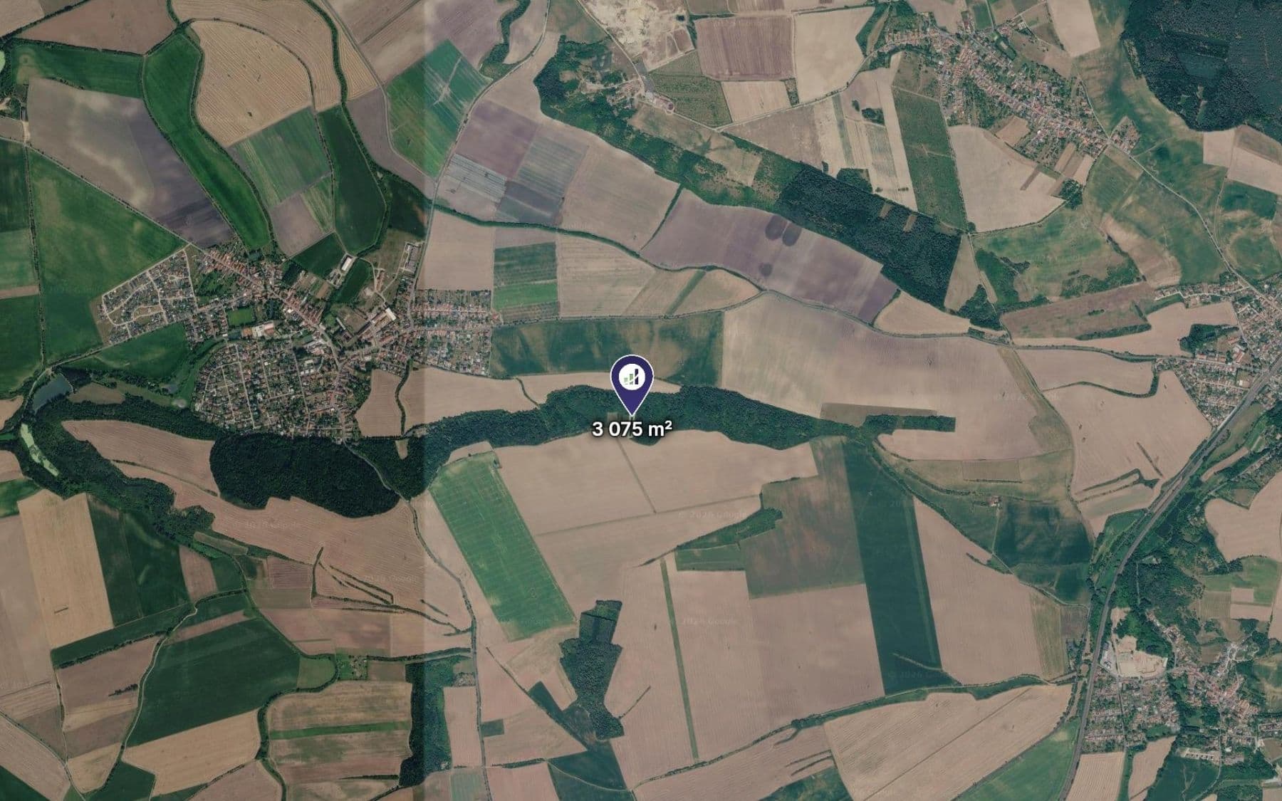 Prodej pozemku 3.075 m², Kounice, Středočeský kraj Prodej pozemku 3.075 m², Kounice, Středočeský kraj