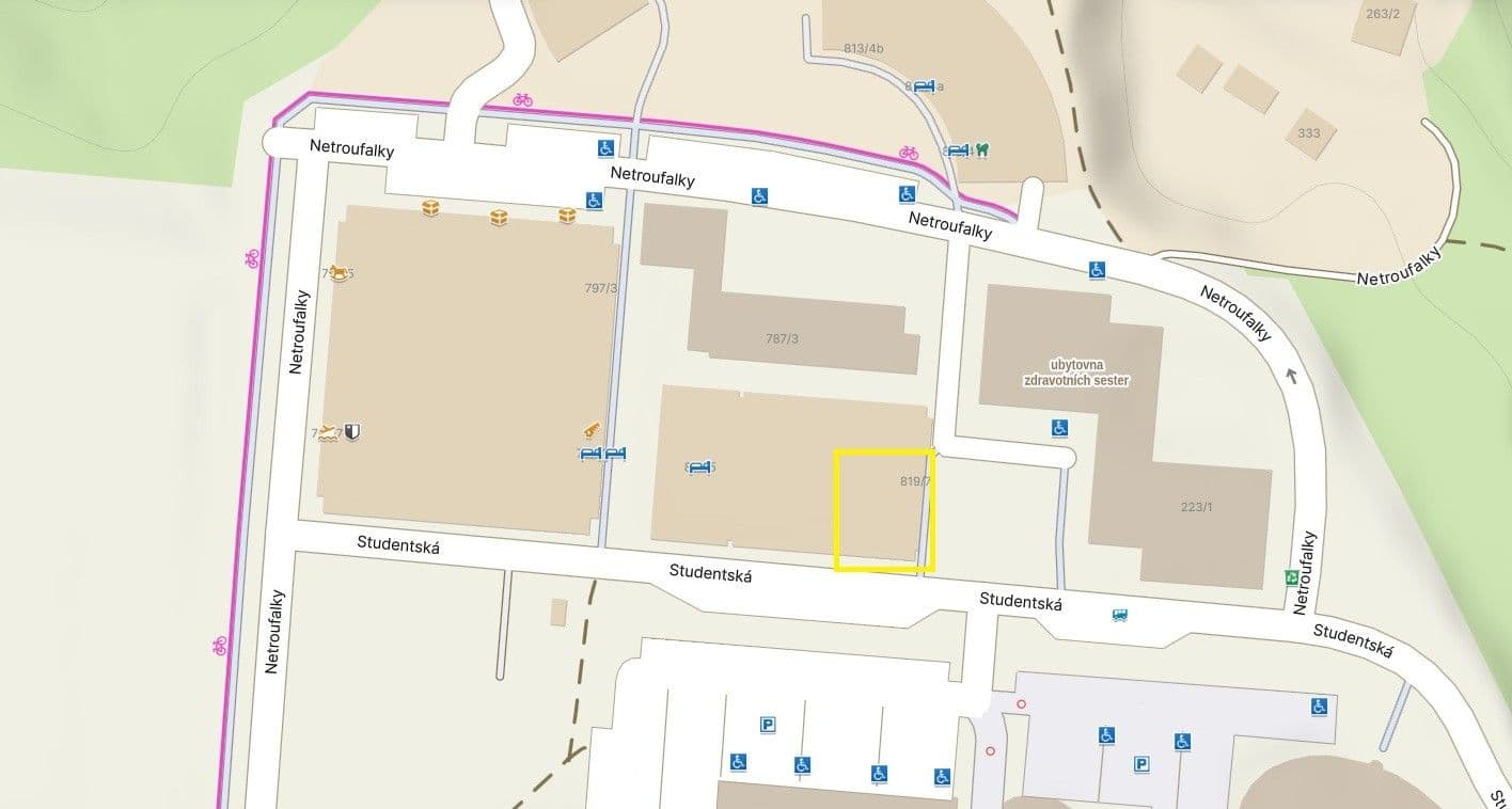 Pronájem garáže 16 m², Studentská, Brno, Jihomoravský kraj Pronájem garáže 16 m², Studentská, Brno, Jihomoravský kraj