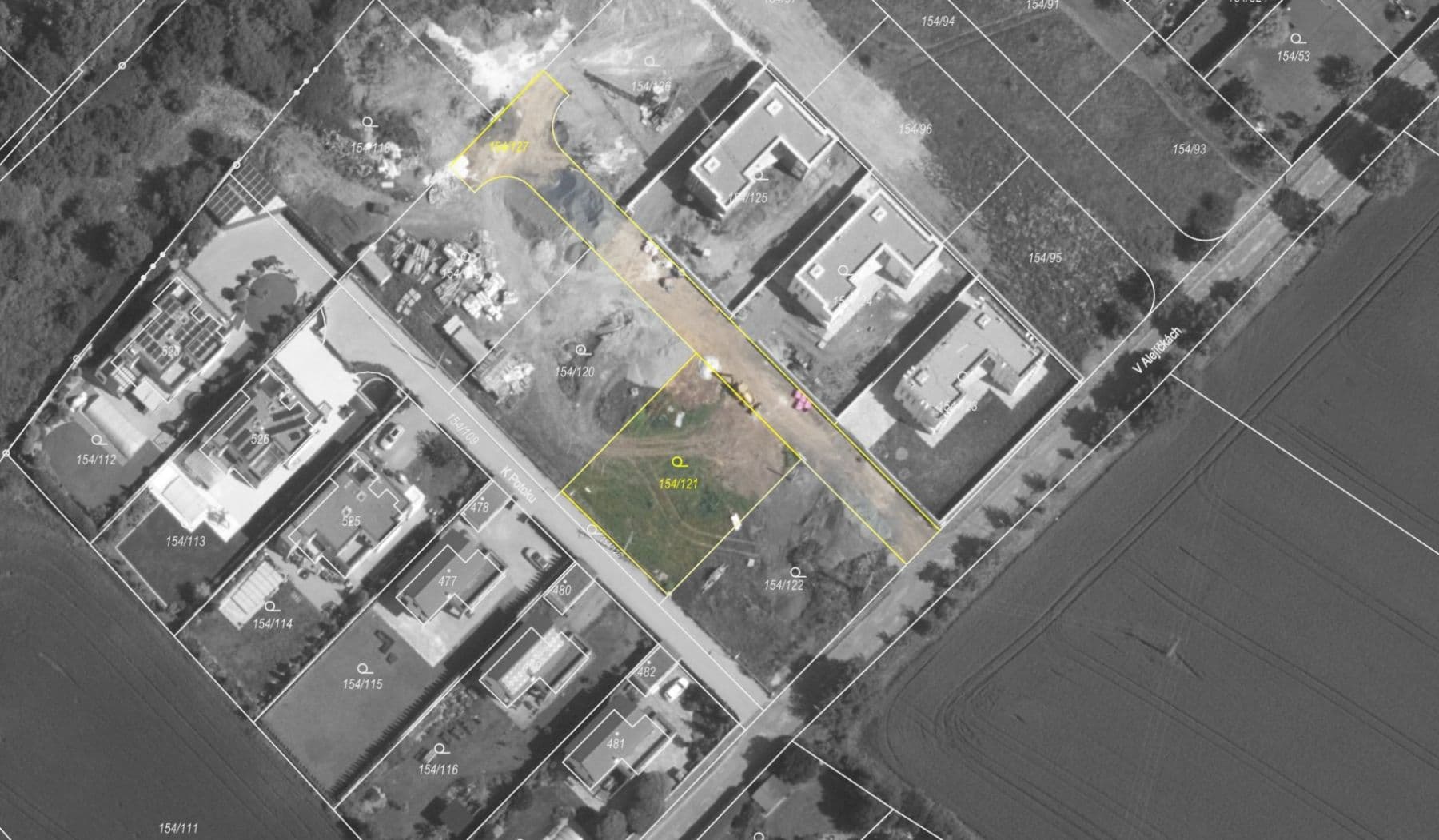 Prodej pozemku 820 m², Bořanovice, Středočeský kraj Prodej pozemku 820 m², Bořanovice, Středočeský kraj