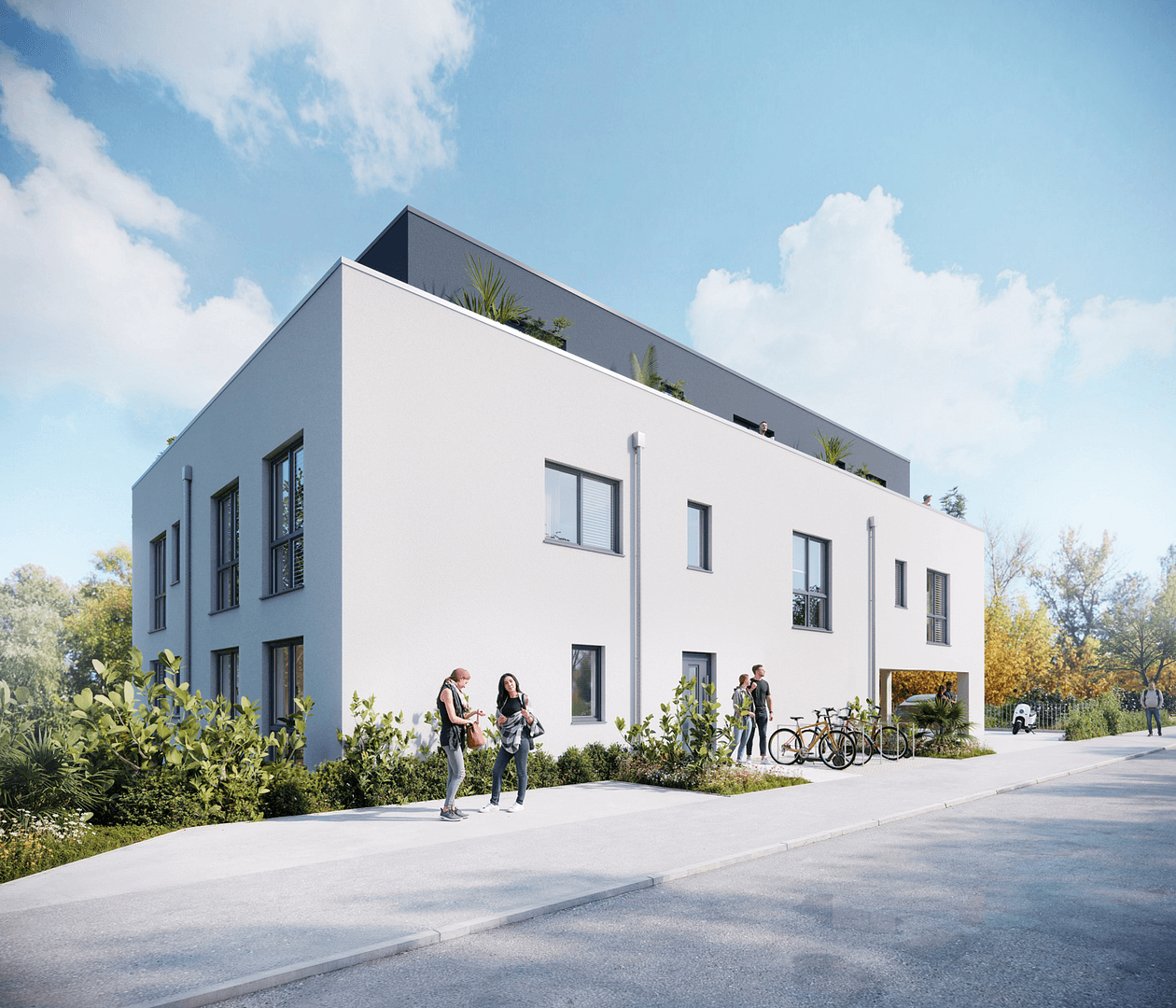 Pronájem bytu 1+1 35 m², Starzenbachweg 16, Deggendorf, Bavorsko Pronájem bytu 1+1 35 m², Starzenbachweg 16, Deggendorf, Bavorsko