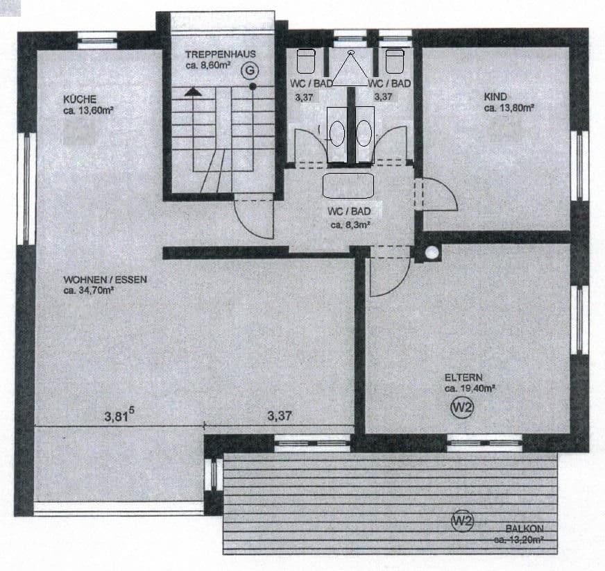 Prodej bytu 3+kk 110 m², Feursteinstr. 16, Konstanz, Bádensko-Württembersko Prodej bytu 3+kk 110 m², Feursteinstr. 16, Konstanz, Bádensko-Württembersko