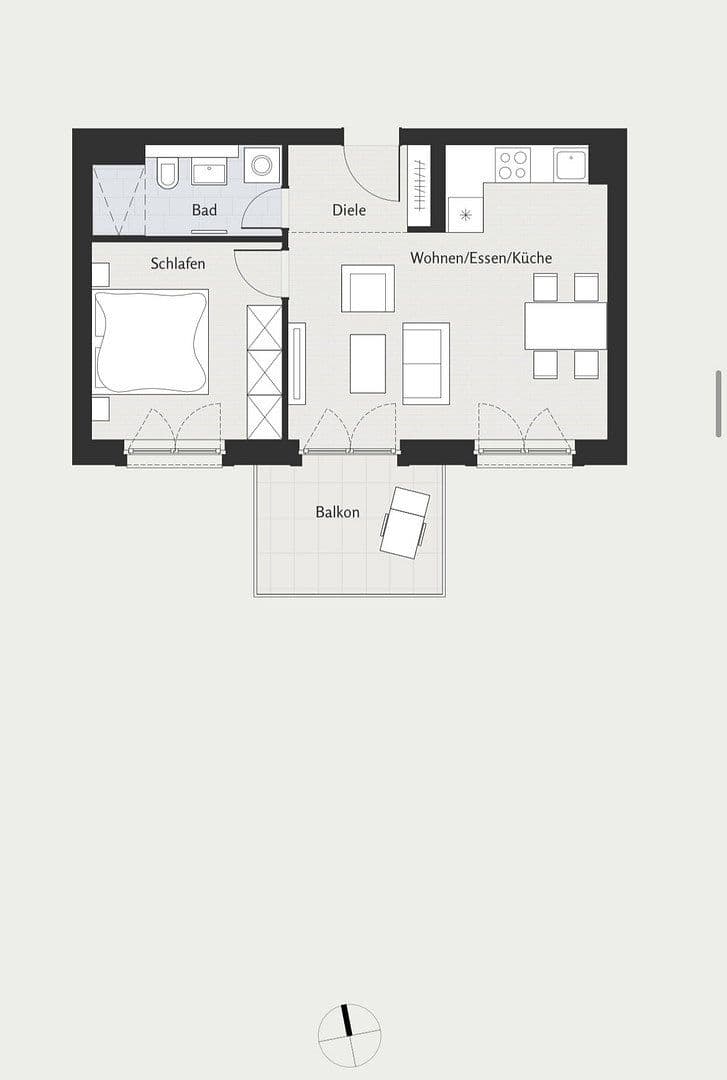 Pronájem bytu 2+1 50 m², Pallasstraße 25, Berlin, Berlín Pronájem bytu 2+1 50 m², Pallasstraße 25, Berlin, Berlín