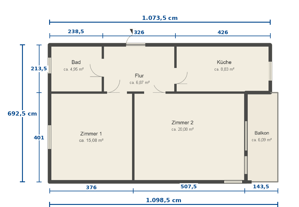 Prodej bytu 2+1 58 m², Passau, Bavorsko Prodej bytu 2+1 58 m², Passau, Bavorsko