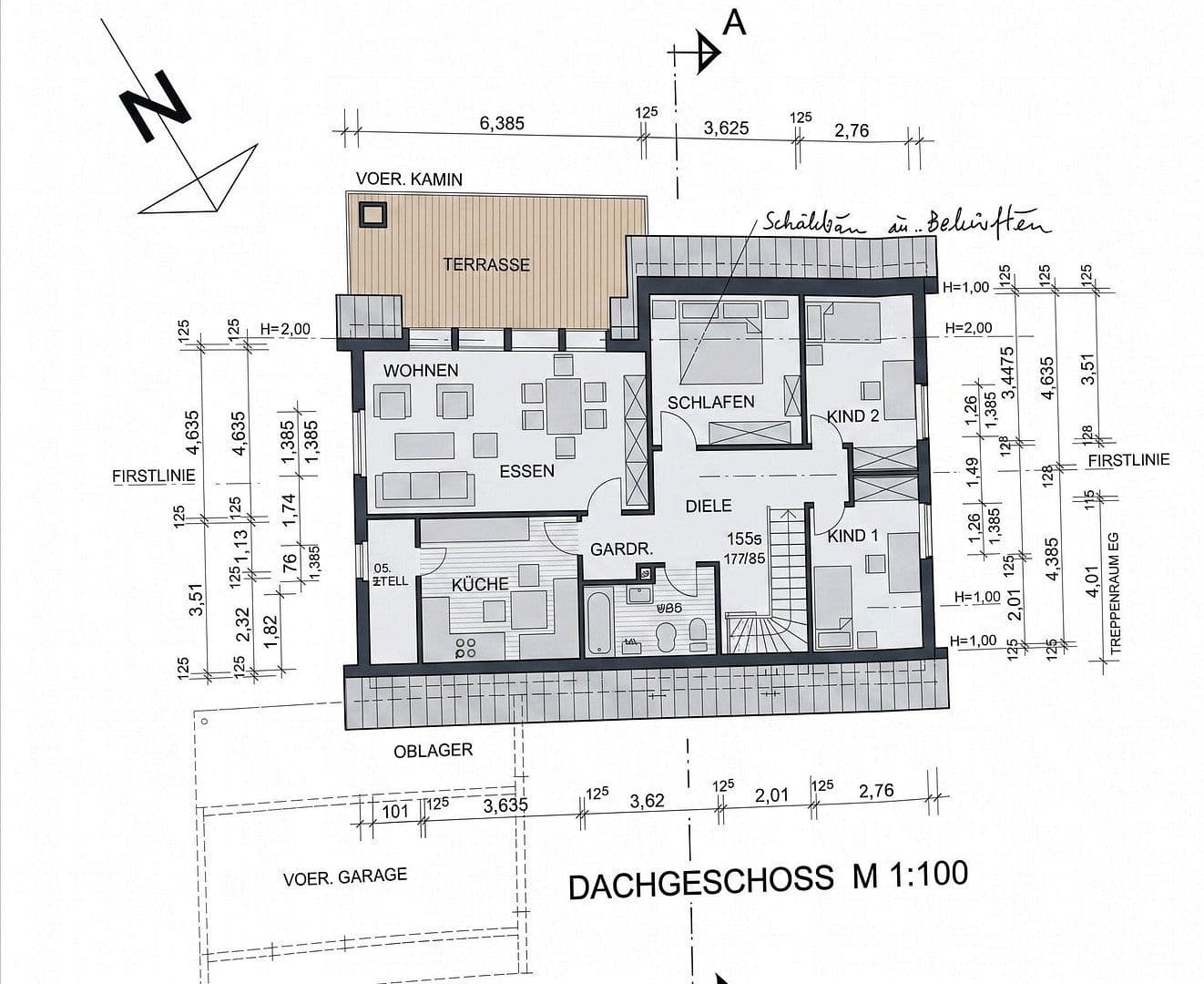 Prodej domu 207 m², pozemek 875 m², Burweg, Dolní Sasko Prodej domu 207 m², pozemek 875 m², Burweg, Dolní Sasko