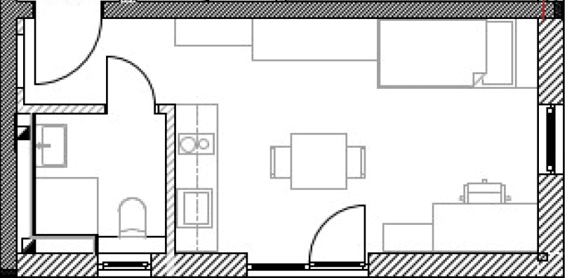 Pronájem bytu 1+1 24 m², Starzenbachweg 16, Deggendorf, Bavorsko Pronájem bytu 1+1 24 m², Starzenbachweg 16, Deggendorf, Bavorsko