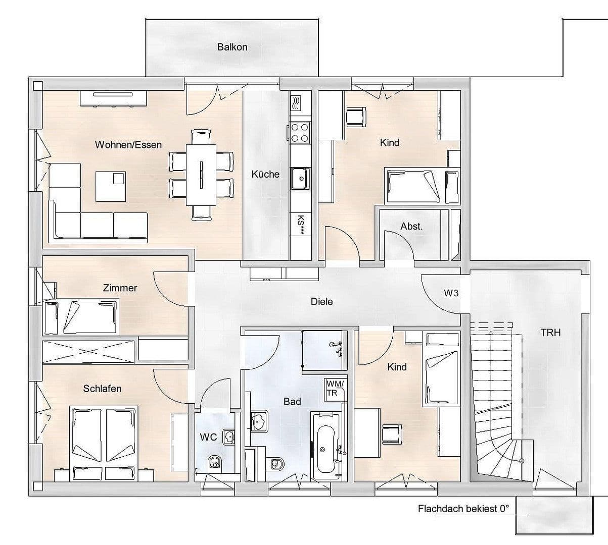 Pronájem bytu 5+1 107 m², Glöcklehofweg 24, Bad Krozingen, Bádensko-Württembersko Pronájem bytu 5+1 107 m², Glöcklehofweg 24, Bad Krozingen, Bádensko-Württembersko