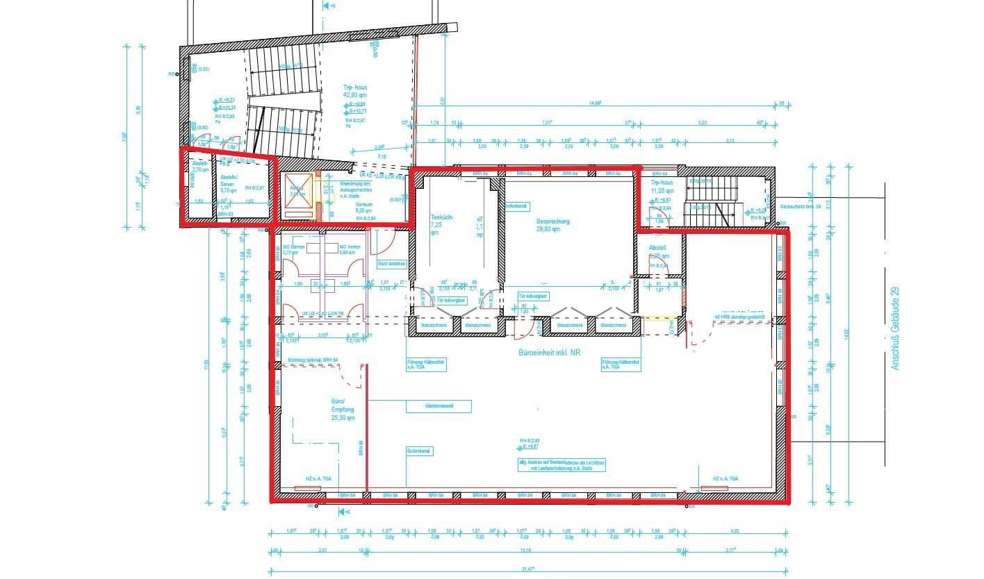 Pronájem kanceláře 251 m², Königsbrücker Straße 96, Dresden, Sasko Pronájem kanceláře 251 m², Königsbrücker Straße 96, Dresden, Sasko