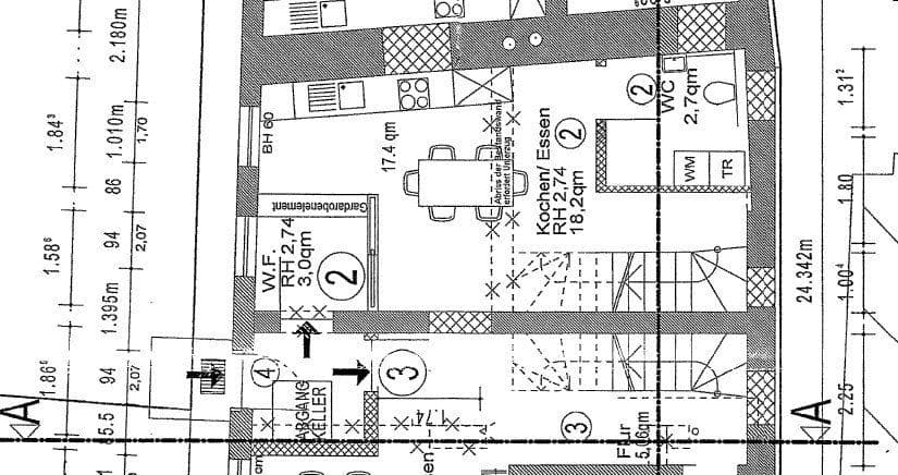 Pronájem bytu 4+1 84 m², Landshut, Bavorsko Pronájem bytu 4+1 84 m², Landshut, Bavorsko