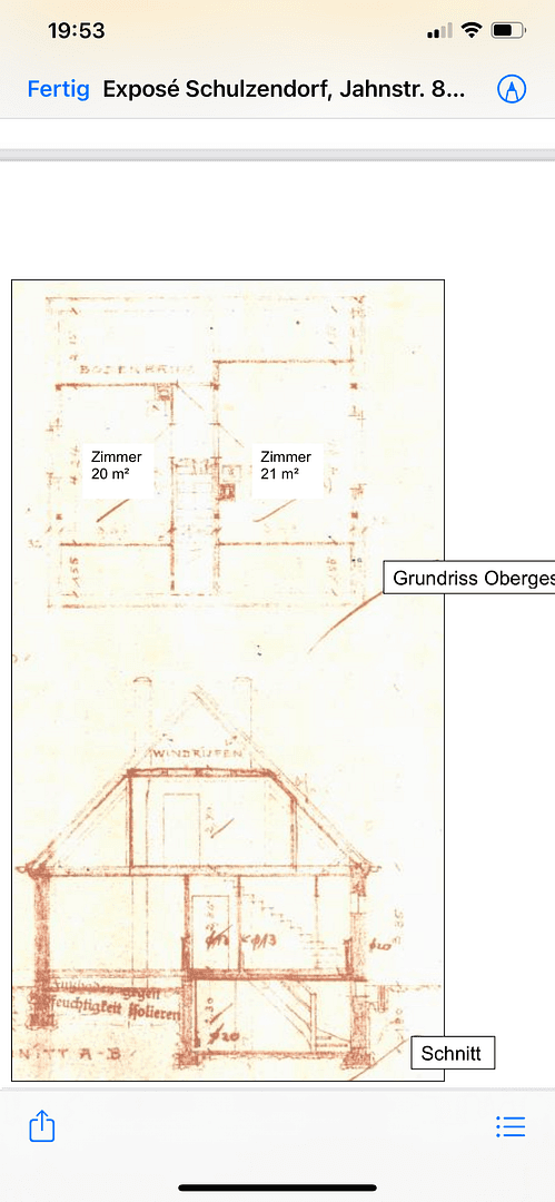 Pronájem domu 120 m², pozemek 1.128 m², Jahnstrasse 84, Schulzendorf, Braniborsko Pronájem domu 120 m², pozemek 1.128 m², Jahnstrasse 84, Schulzendorf, Braniborsko