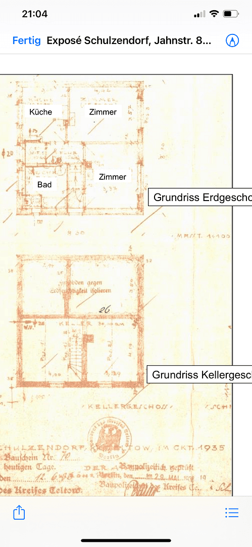 Pronájem domu 120 m², pozemek 1.128 m², Jahnstrasse 84, Schulzendorf, Braniborsko Pronájem domu 120 m², pozemek 1.128 m², Jahnstrasse 84, Schulzendorf, Braniborsko
