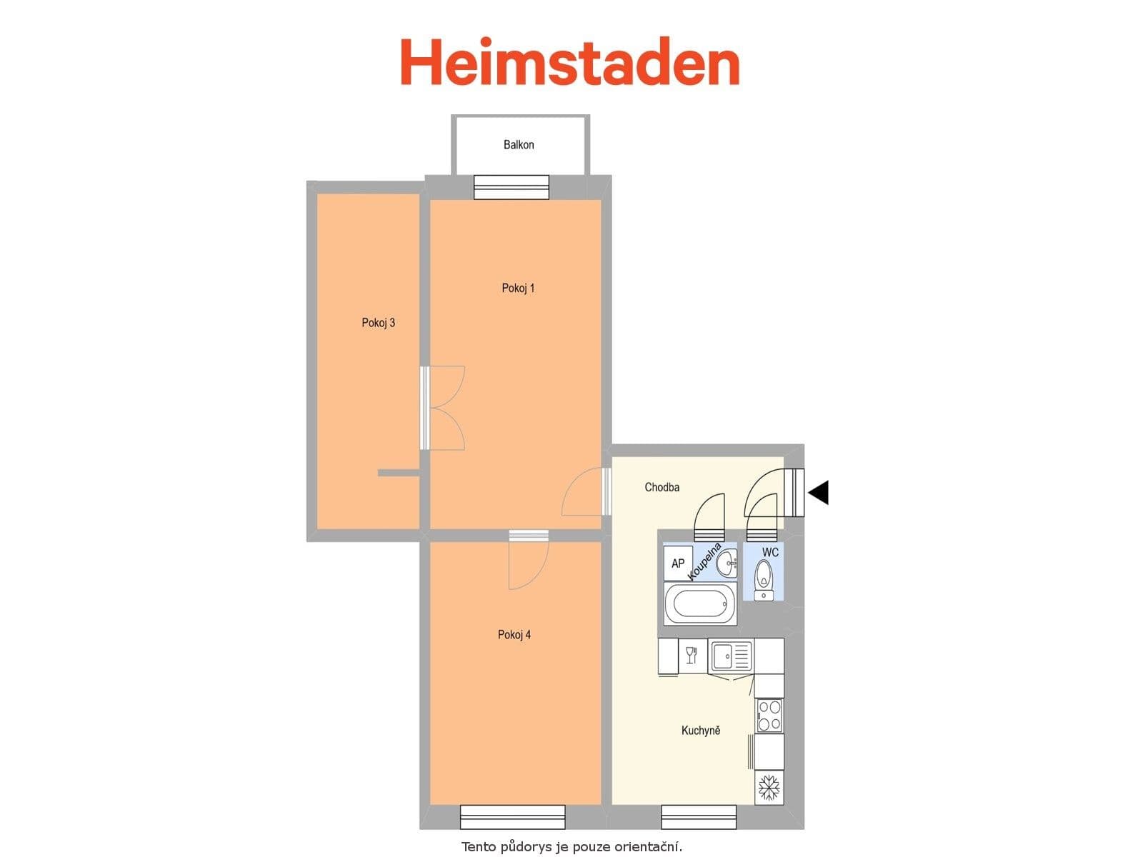 Pronájem bytu 3+1 60 m², Lípová, Havířov, Moravskoslezský kraj Pronájem bytu 3+1 60 m², Lípová, Havířov, Moravskoslezský kraj