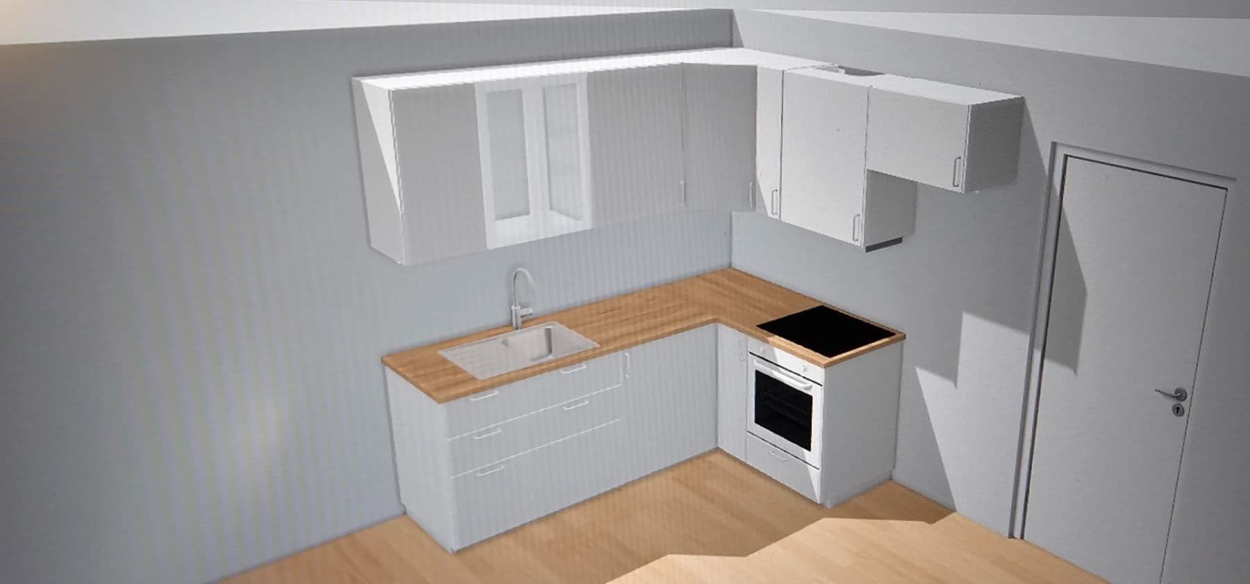 Pronájem bytu 2+kk 46 m², Primátorská, Praha, Praha Pronájem bytu 2+kk 46 m², Primátorská, Praha, Praha