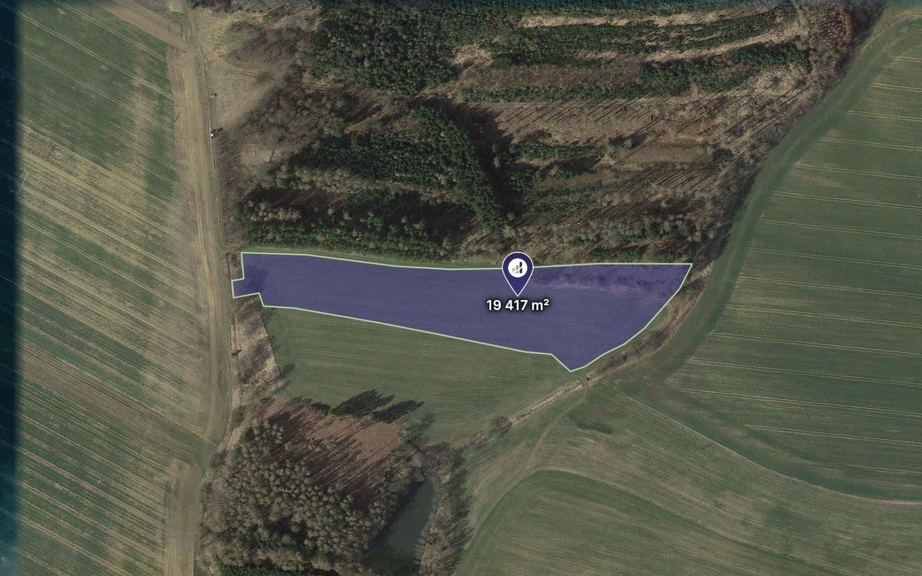 Prodej pozemku 9.709 m², Habry, Kraj Vysočina Prodej pozemku 9.709 m², Habry, Kraj Vysočina