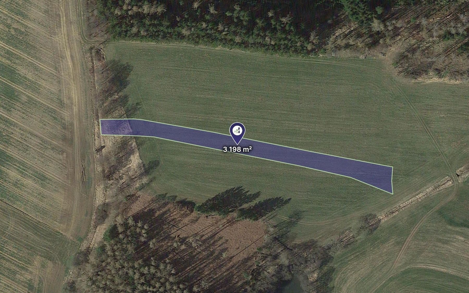 Prodej pozemku 1.599 m², Habry, Kraj Vysočina Prodej pozemku 1.599 m², Habry, Kraj Vysočina