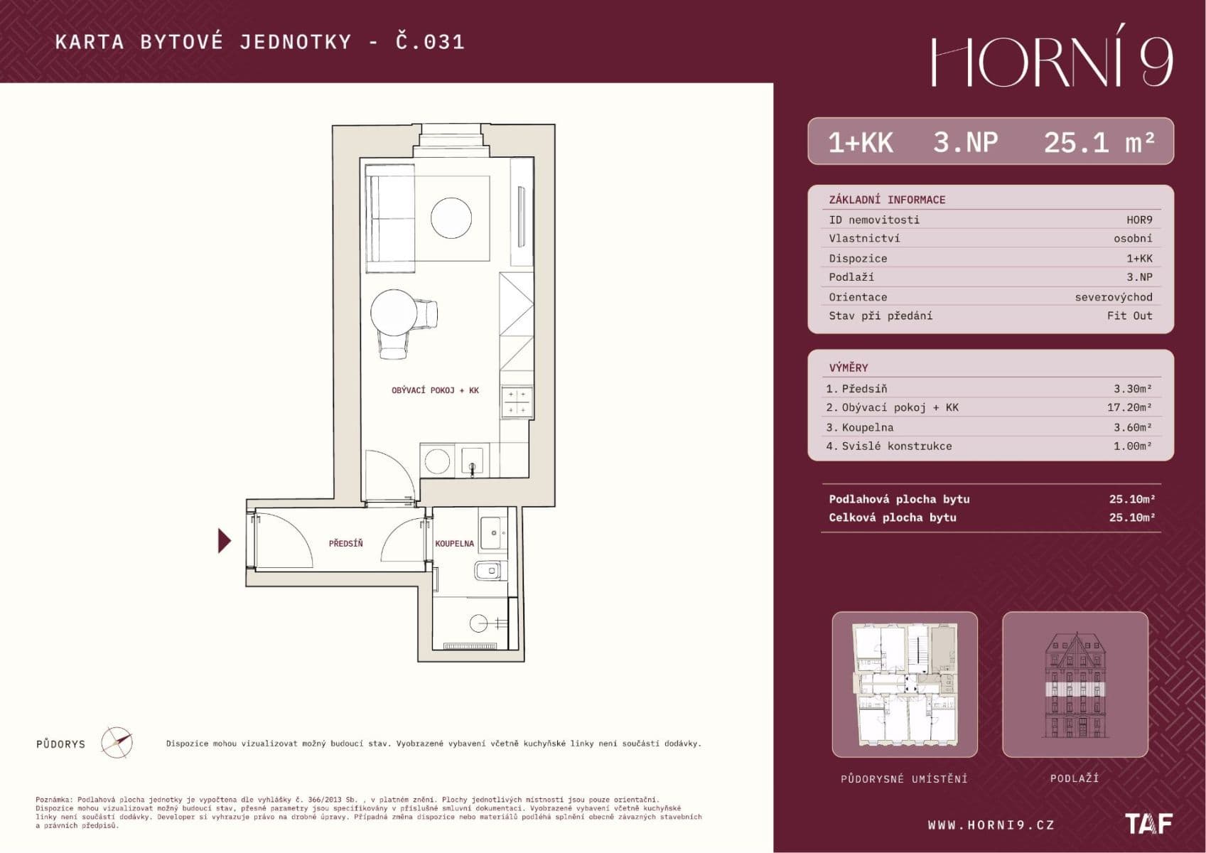 Prodej bytu 1+kk 25 m², Horní, Praha, Praha Prodej bytu 1+kk 25 m², Horní, Praha, Praha
