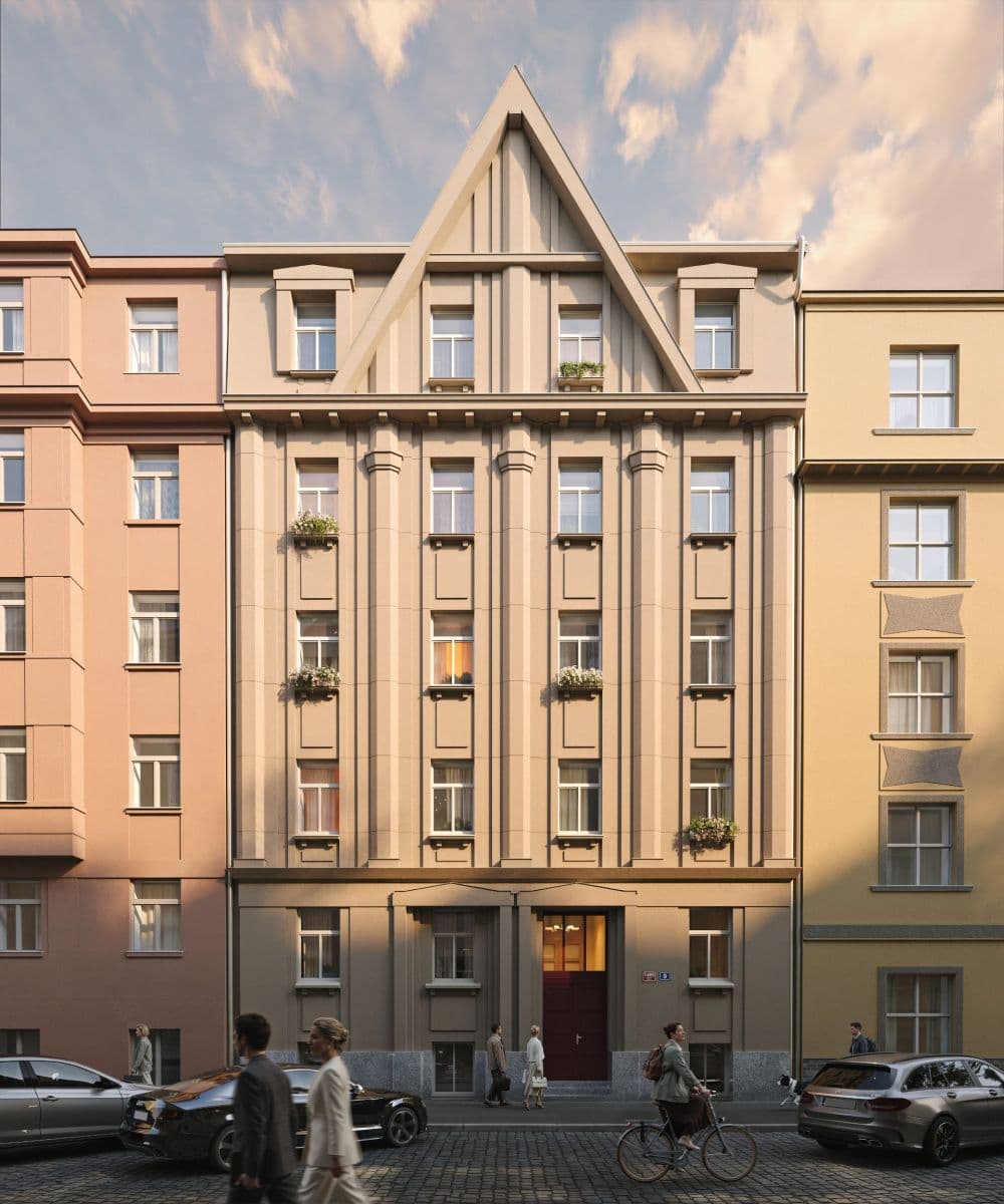 Prodej bytu 1+kk 25 m², Horní, Praha, Praha Prodej bytu 1+kk 25 m², Horní, Praha, Praha