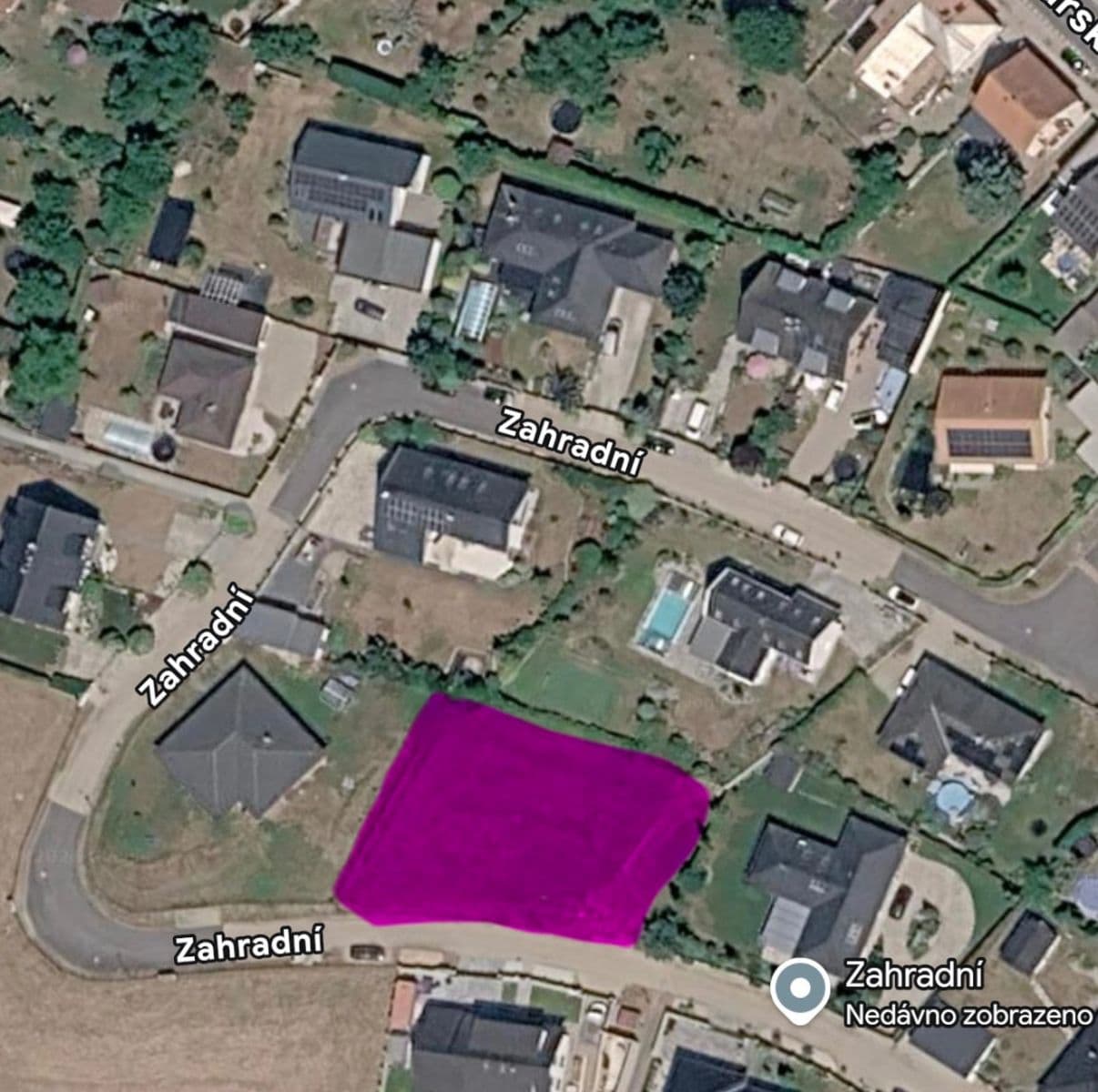 Prodej pozemku 1.166 m², Zahradní, Doksy, Středočeský kraj Prodej pozemku 1.166 m², Zahradní, Doksy, Středočeský kraj