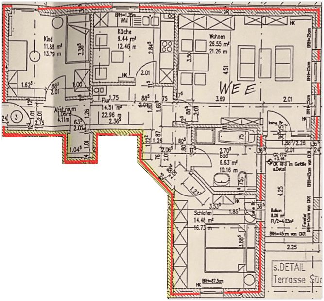 Pronájem bytu 3+1 87 m², Sickingenstraße 5, Magdeburg, Sasko-Anhaltsko Pronájem bytu 3+1 87 m², Sickingenstraße 5, Magdeburg, Sasko-Anhaltsko