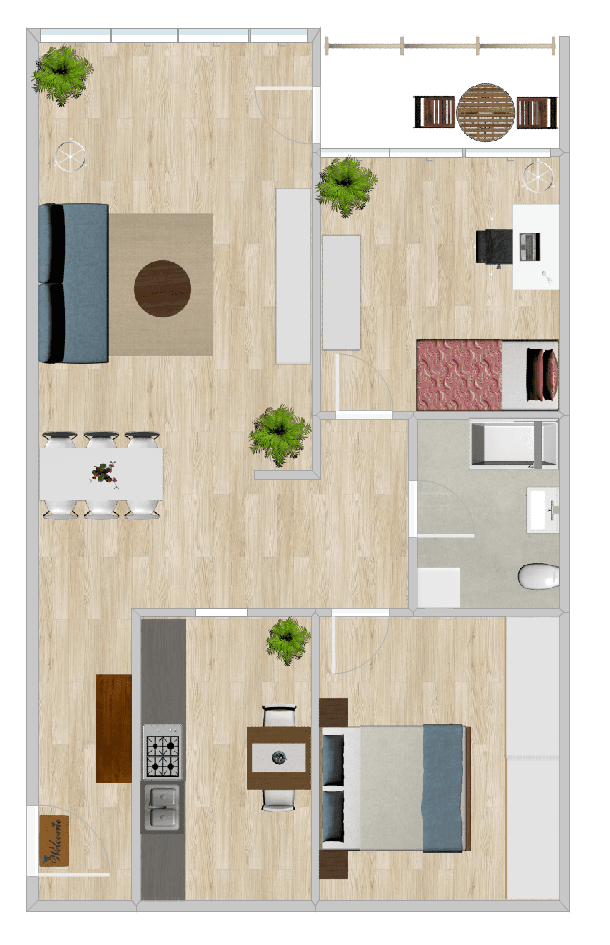 Prodej bytu 3+1 80 m², Nürnberg, Bavorsko Prodej bytu 3+1 80 m², Nürnberg, Bavorsko