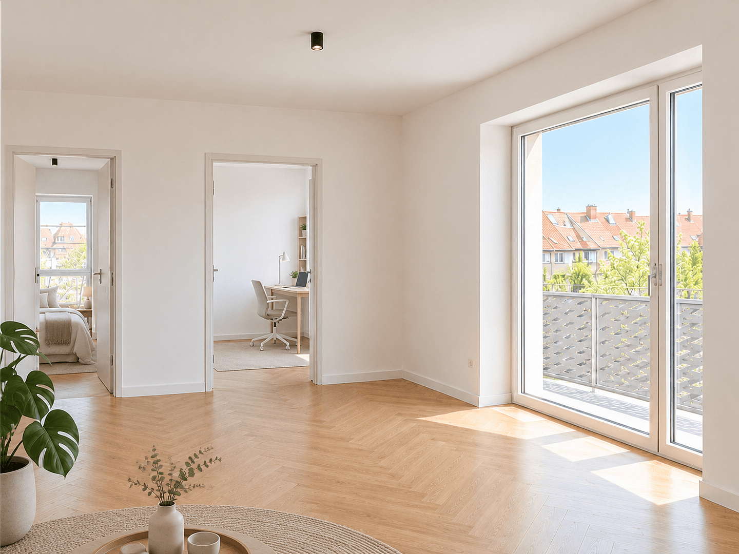 Pronájem bytu 3+1 90 m², Müllerstr. 19, Augsburg, Bavorsko Pronájem bytu 3+1 90 m², Müllerstr. 19, Augsburg, Bavorsko