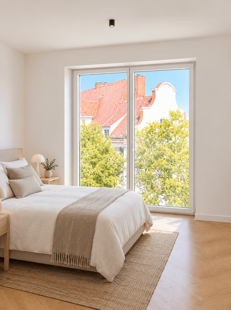 Pronájem bytu 3+1 90 m², Müllerstr. 19, Augsburg, Bavorsko Pronájem bytu 3+1 90 m², Müllerstr. 19, Augsburg, Bavorsko