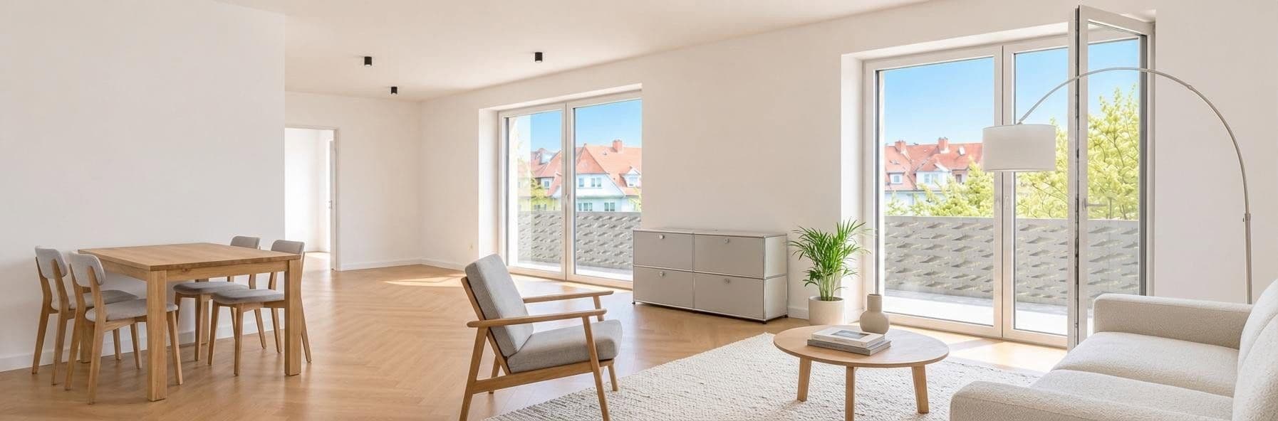 Pronájem bytu 3+1 90 m², Müllerstr. 19, Augsburg, Bavorsko Pronájem bytu 3+1 90 m², Müllerstr. 19, Augsburg, Bavorsko