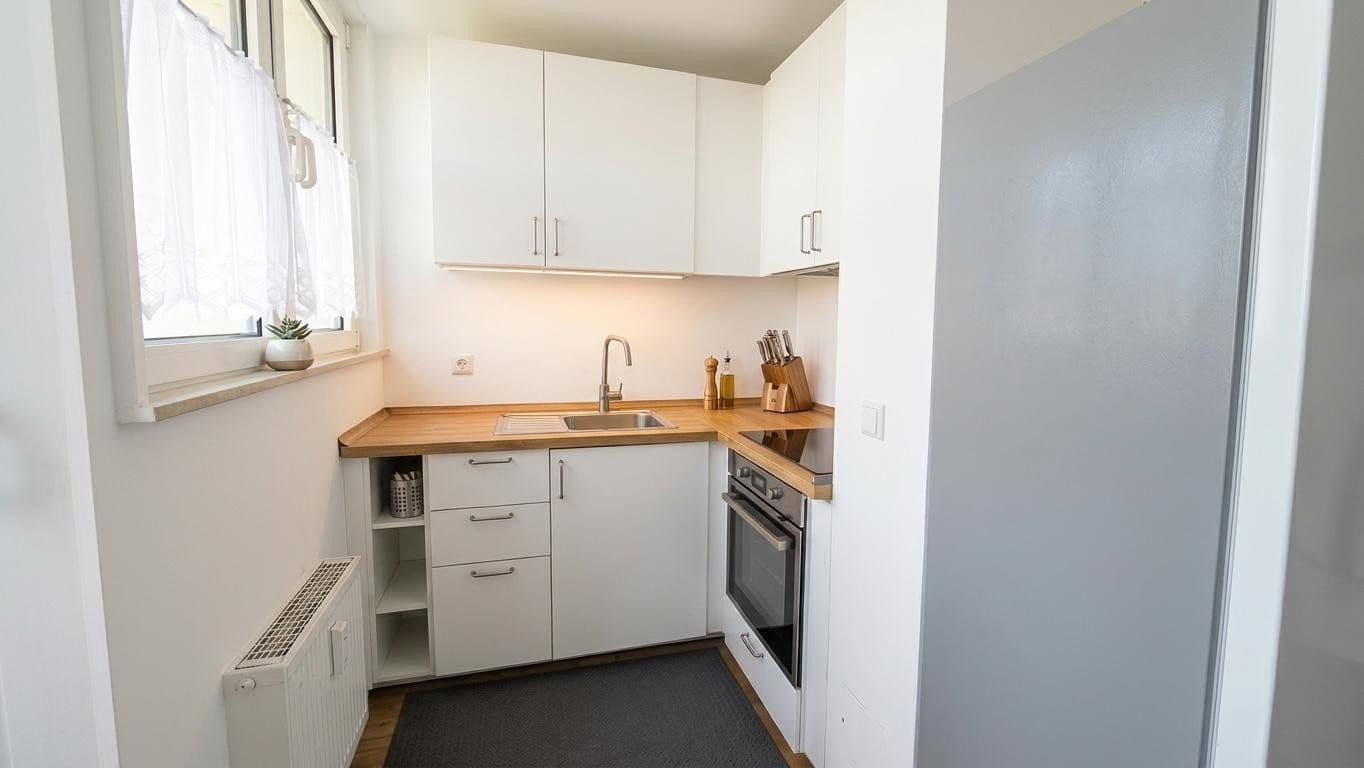 Pronájem bytu 1+1 33 m², Stresemannallee 63, Frankfurt am Main, Hessen Pronájem bytu 1+1 33 m², Stresemannallee 63, Frankfurt am Main, Hessen