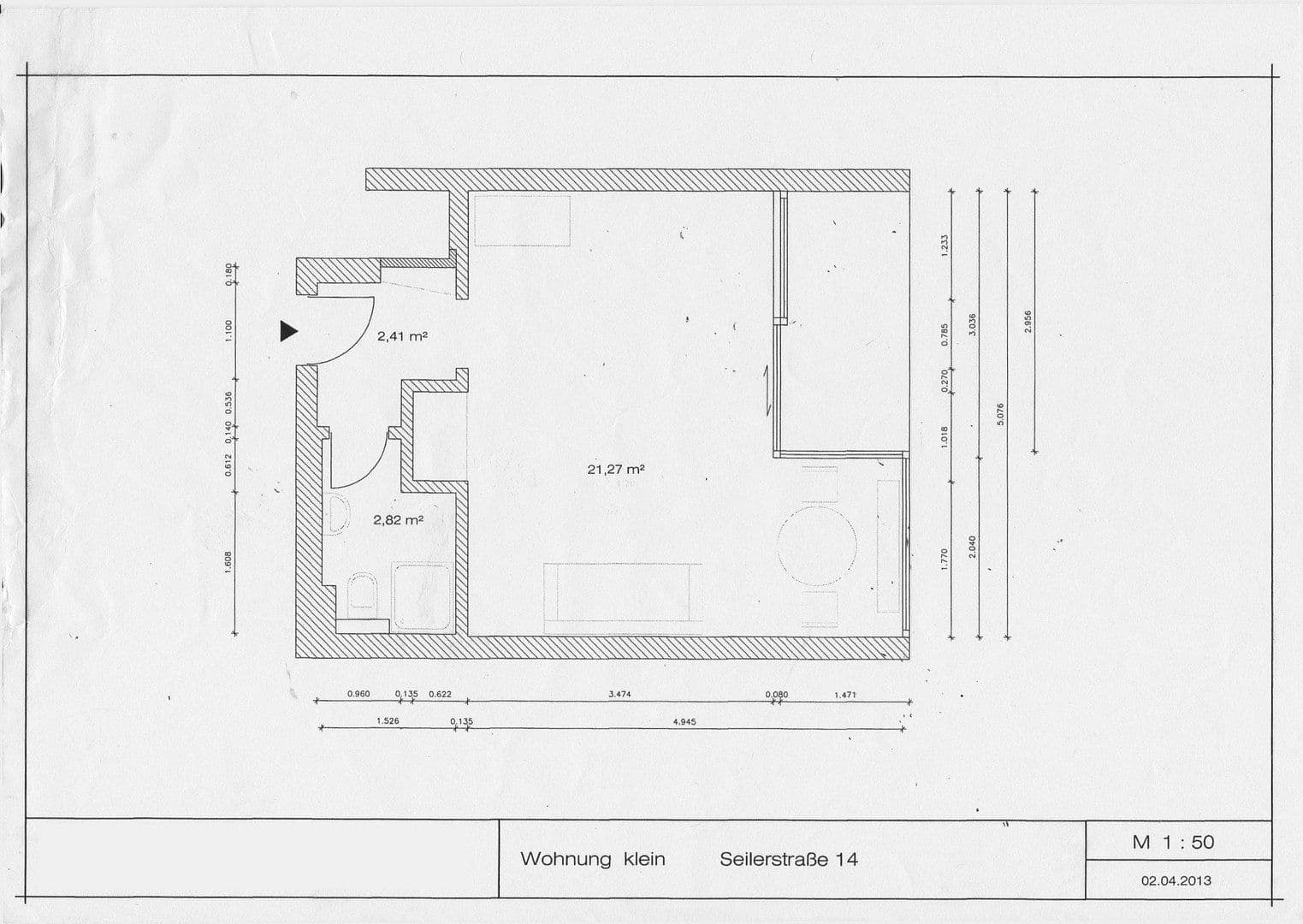 Prodej bytu 1+1 27 m², Würzburg, Bavorsko Prodej bytu 1+1 27 m², Würzburg, Bavorsko
