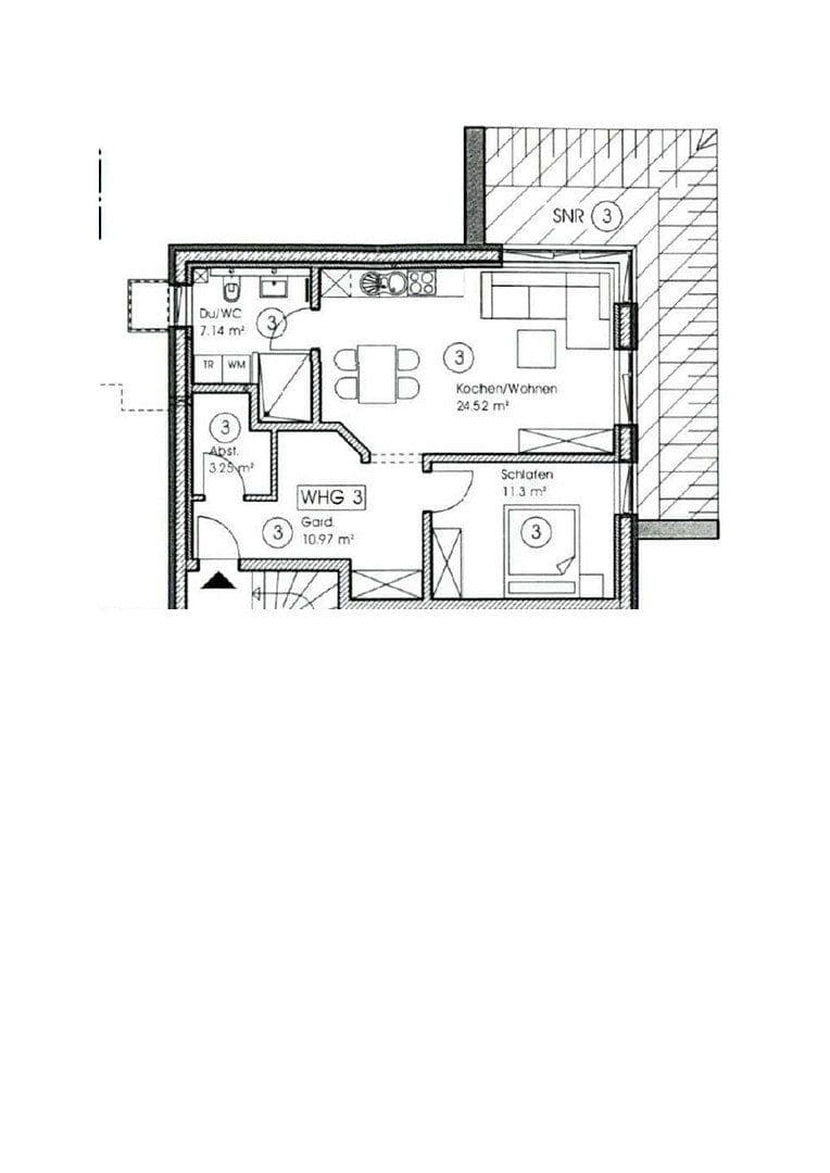 Pronájem bytu 2+1 58 m², Memmingerberg, Bavorsko Pronájem bytu 2+1 58 m², Memmingerberg, Bavorsko