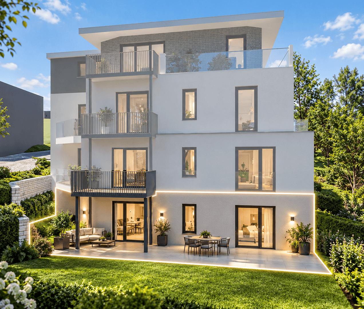Pronájem bytu 3+1 96 m², Rotenberg 54, Marburg, Hessen Pronájem bytu 3+1 96 m², Rotenberg 54, Marburg, Hessen