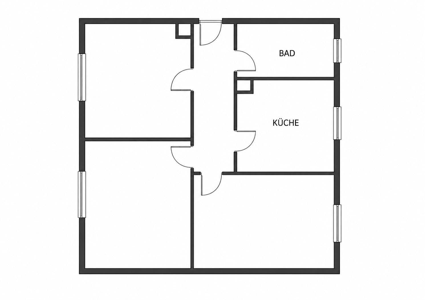 Pronájem bytu 3+1 67 m², An der Bamburg 14, Klütz, Mecklenburg-Vorpommern Pronájem bytu 3+1 67 m², An der Bamburg 14, Klütz, Mecklenburg-Vorpommern