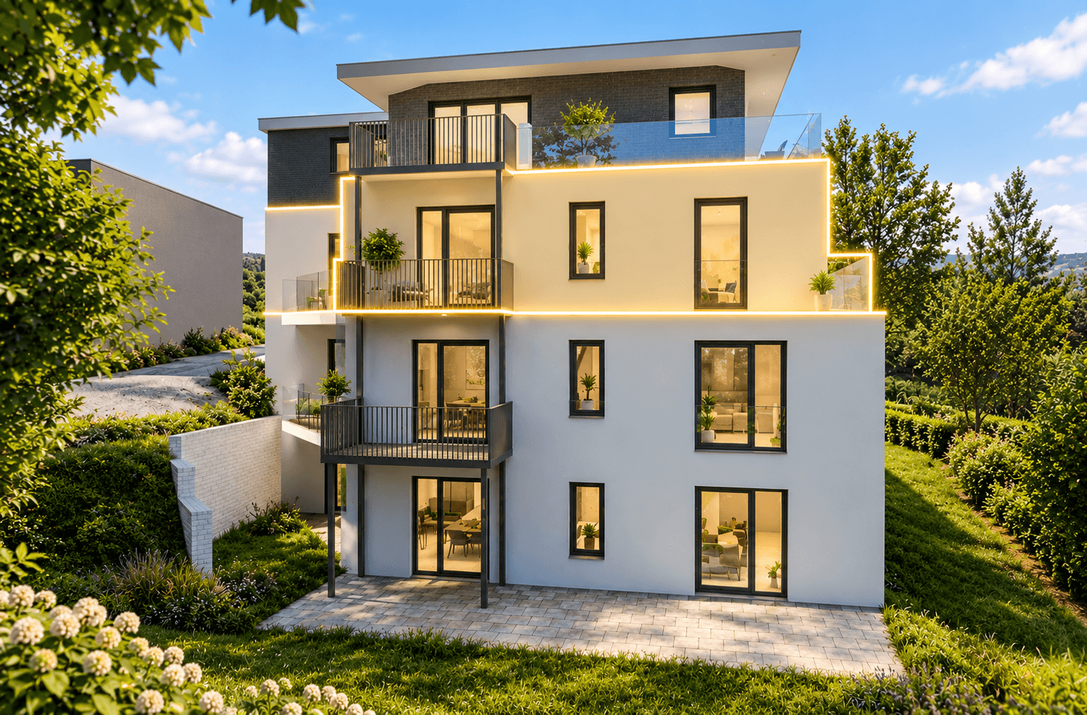 Pronájem bytu 4+1 106 m², Rotenberg 54b, Marburg, Hessen Pronájem bytu 4+1 106 m², Rotenberg 54b, Marburg, Hessen