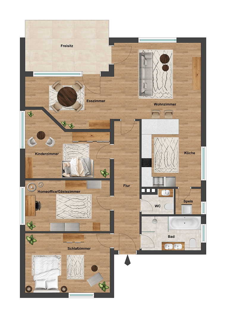 Prodej bytu 4+kk 130 m², Espenweg 17a, Wolfsburg, Dolní Sasko Prodej bytu 4+kk 130 m², Espenweg 17a, Wolfsburg, Dolní Sasko