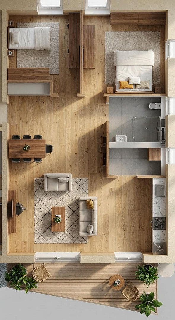 Pronájem bytu 3+1 90 m², Nordrach, Bádensko-Württembersko Pronájem bytu 3+1 90 m², Nordrach, Bádensko-Württembersko