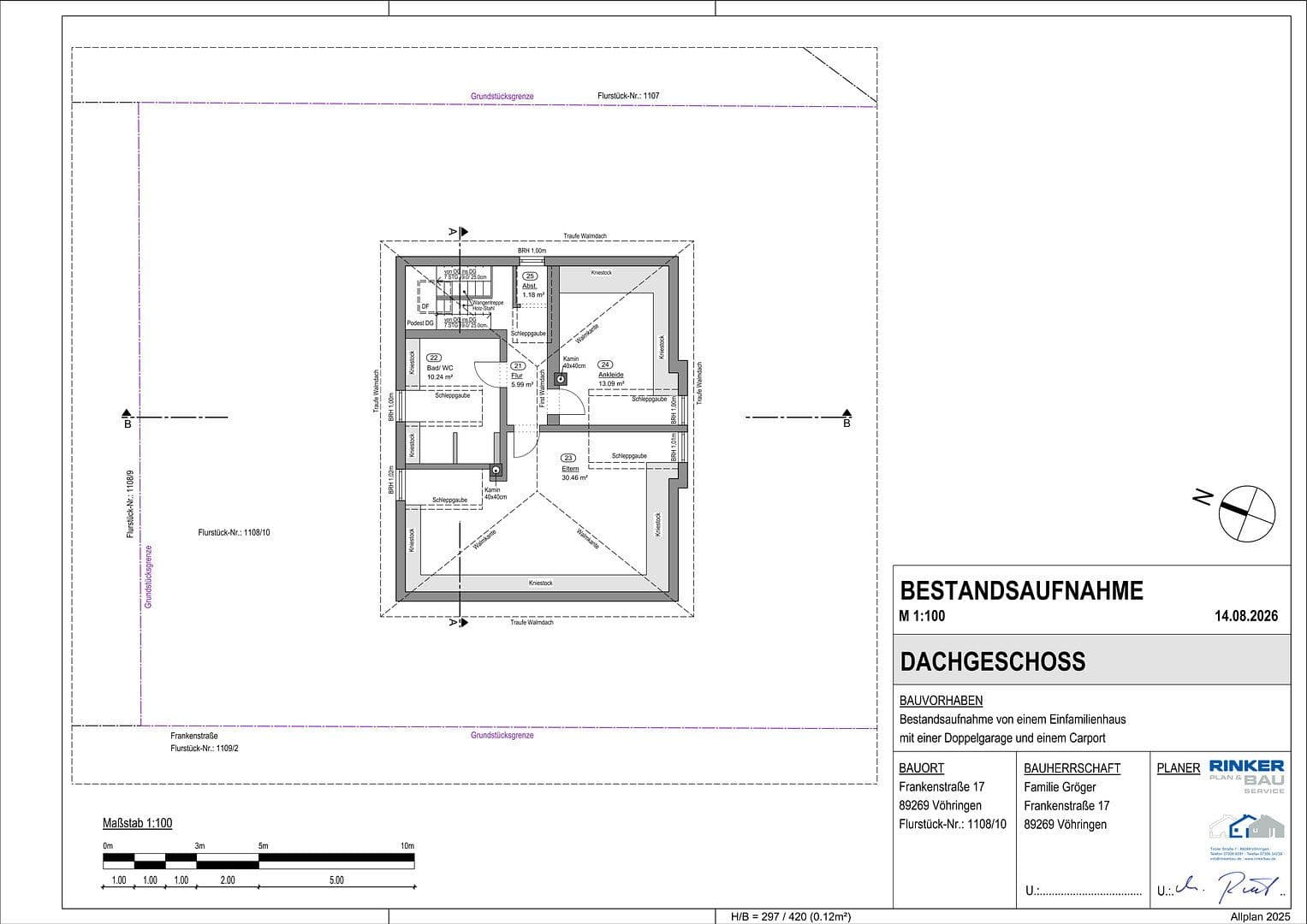 Prodej domu 227 m², pozemek 690 m², Vöhringen, Bavorsko Prodej domu 227 m², pozemek 690 m², Vöhringen, Bavorsko