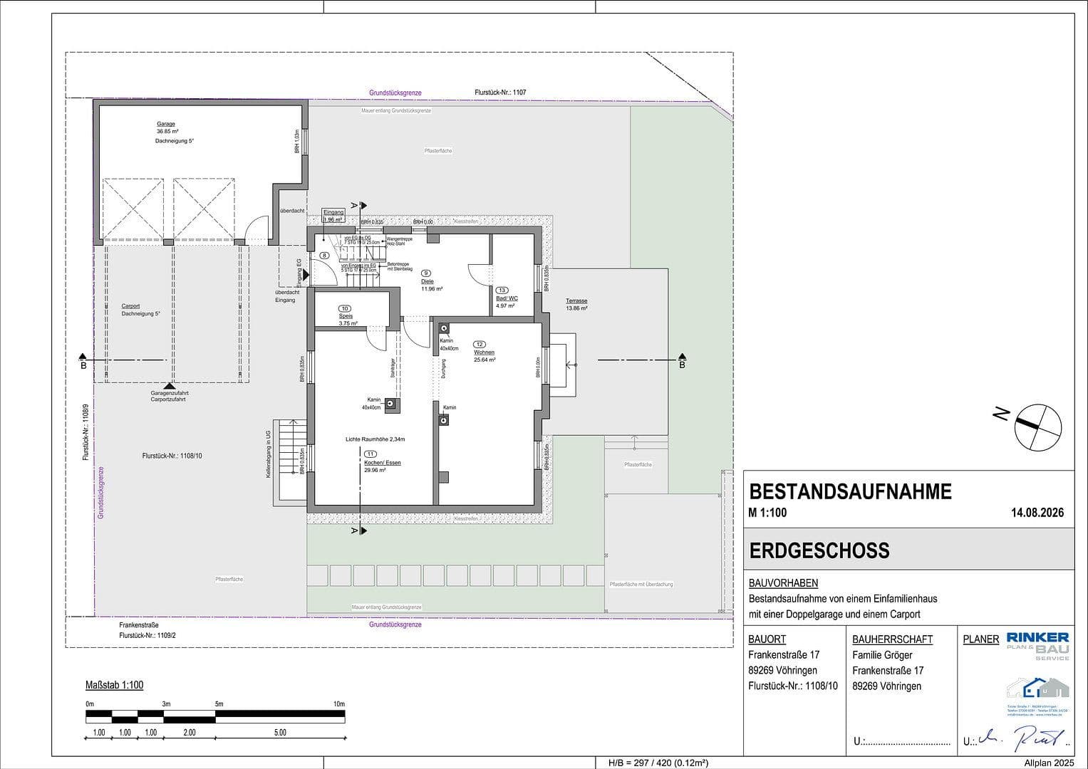 Prodej domu 227 m², pozemek 690 m², Vöhringen, Bavorsko Prodej domu 227 m², pozemek 690 m², Vöhringen, Bavorsko