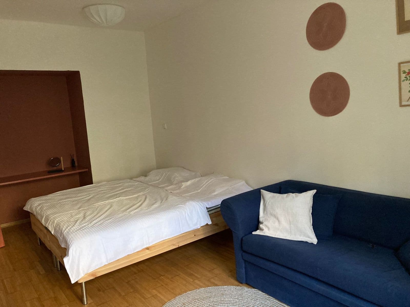 Pronájem bytu 1+kk 34 m², Na Hutích, Praha, Praha Pronájem bytu 1+kk 34 m², Na Hutích, Praha, Praha