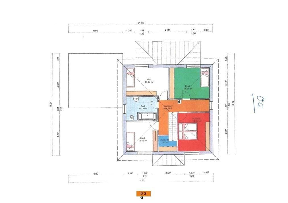 Prodej domu 150 m², pozemek 724 m², Braunschweig, Dolní Sasko Prodej domu 150 m², pozemek 724 m², Braunschweig, Dolní Sasko