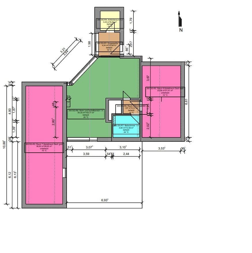 Pronájem bytu 1+kk 68 m², Münster, Severní Porýní-Vestfálsko Pronájem bytu 1+kk 68 m², Münster, Severní Porýní-Vestfálsko
