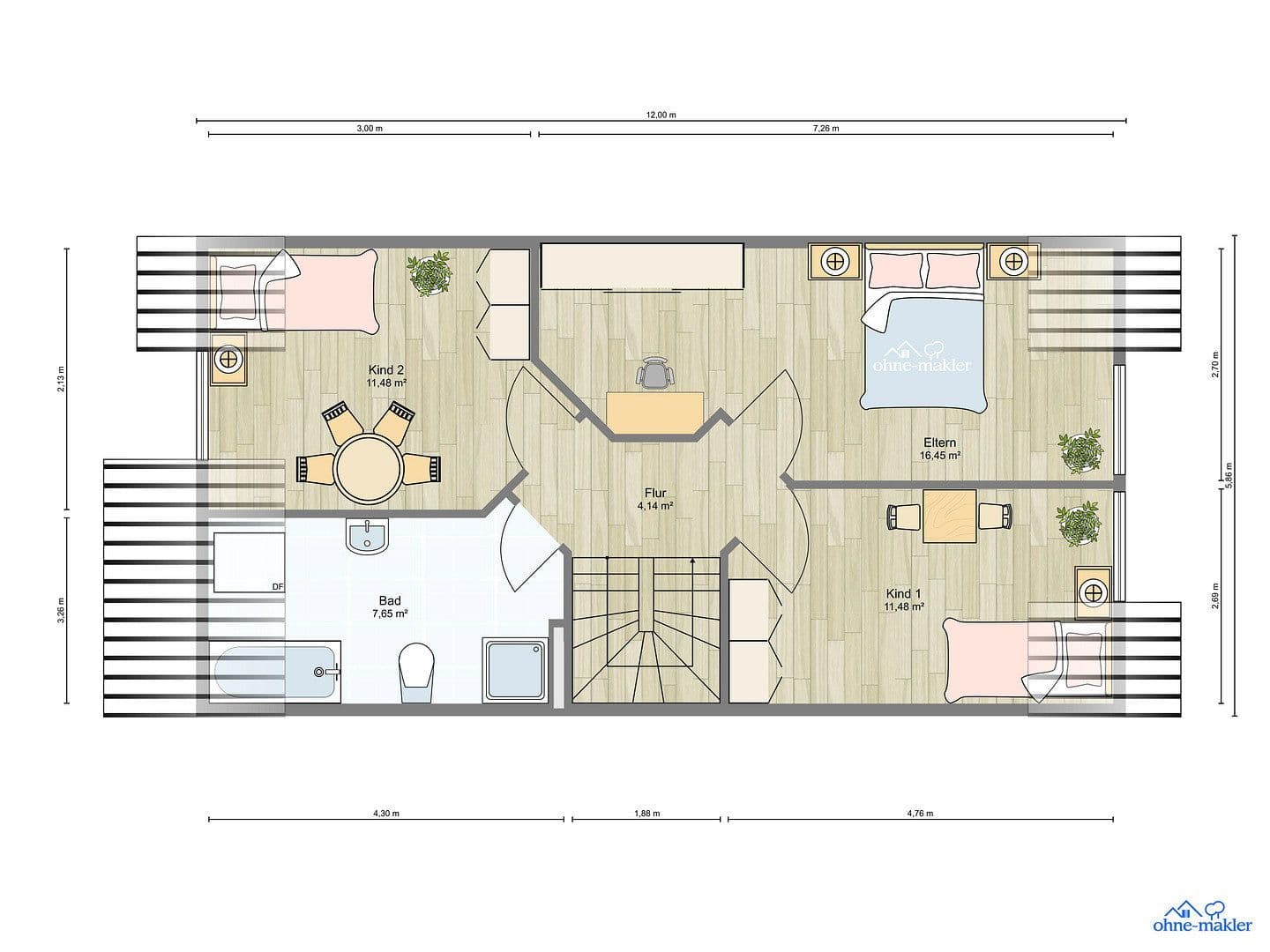 Prodej domu 129 m², pozemek 206 m², Hagemannshof 1 B, Gelsenkirchen, Severní Porýní-Vestfálsko Prodej domu 129 m², pozemek 206 m², Hagemannshof 1 B, Gelsenkirchen, Severní Porýní-Vestfálsko