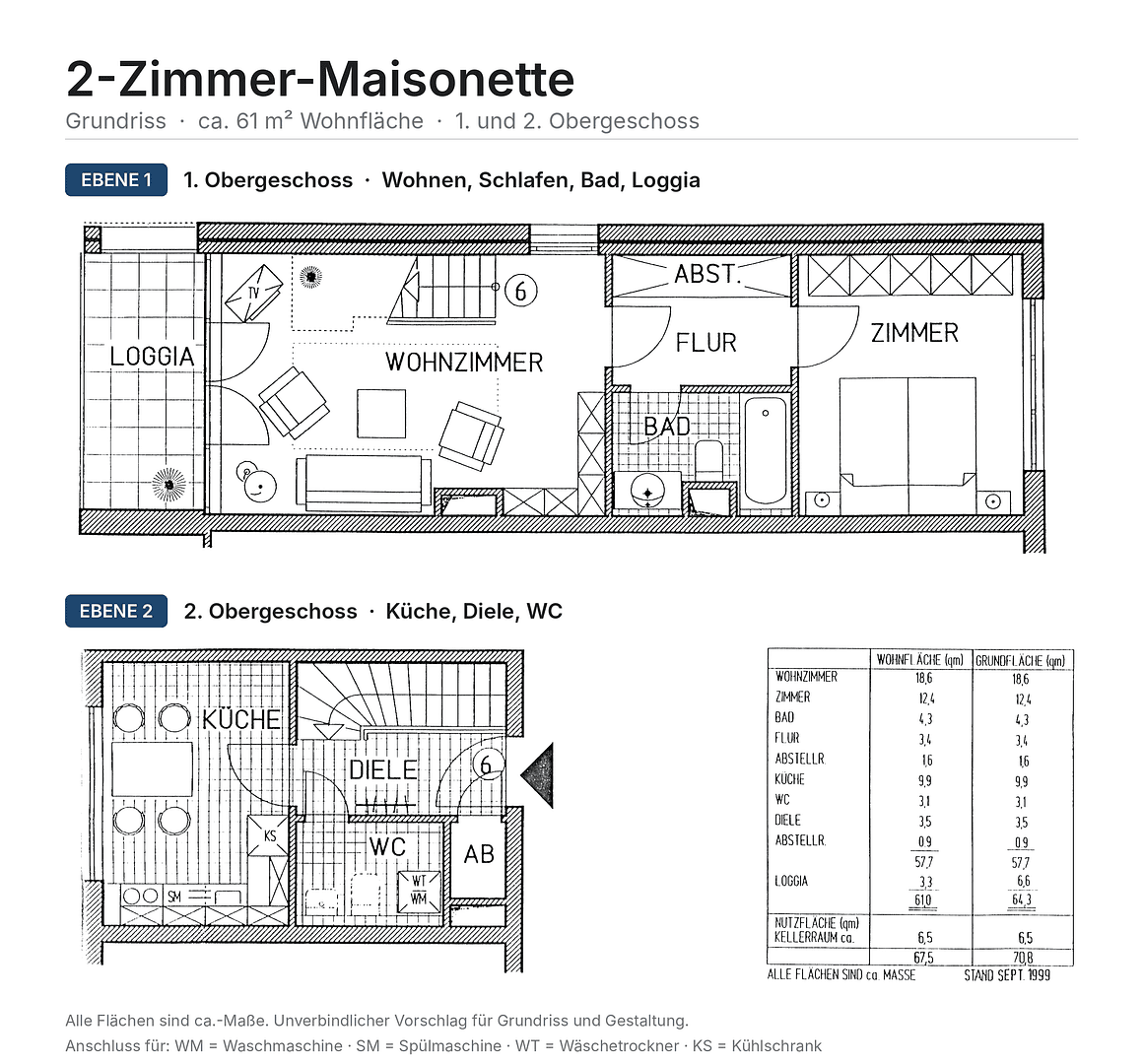 Prodej bytu 2+1 61 m², Wallaustr. 65, Main, Porýní-Falc Prodej bytu 2+1 61 m², Wallaustr. 65, Main, Porýní-Falc