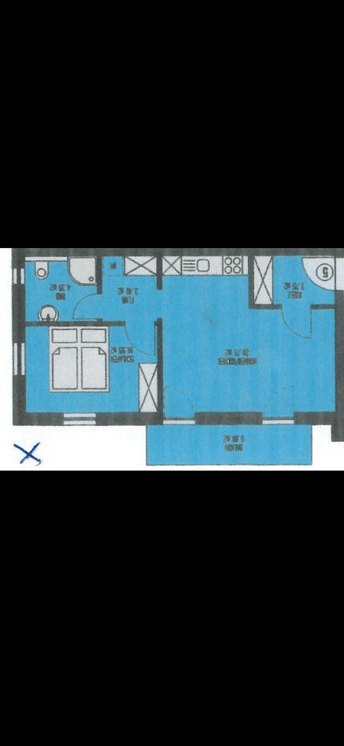 Pronájem bytu 2+1 46 m², Osterhofen, Bavorsko Pronájem bytu 2+1 46 m², Osterhofen, Bavorsko