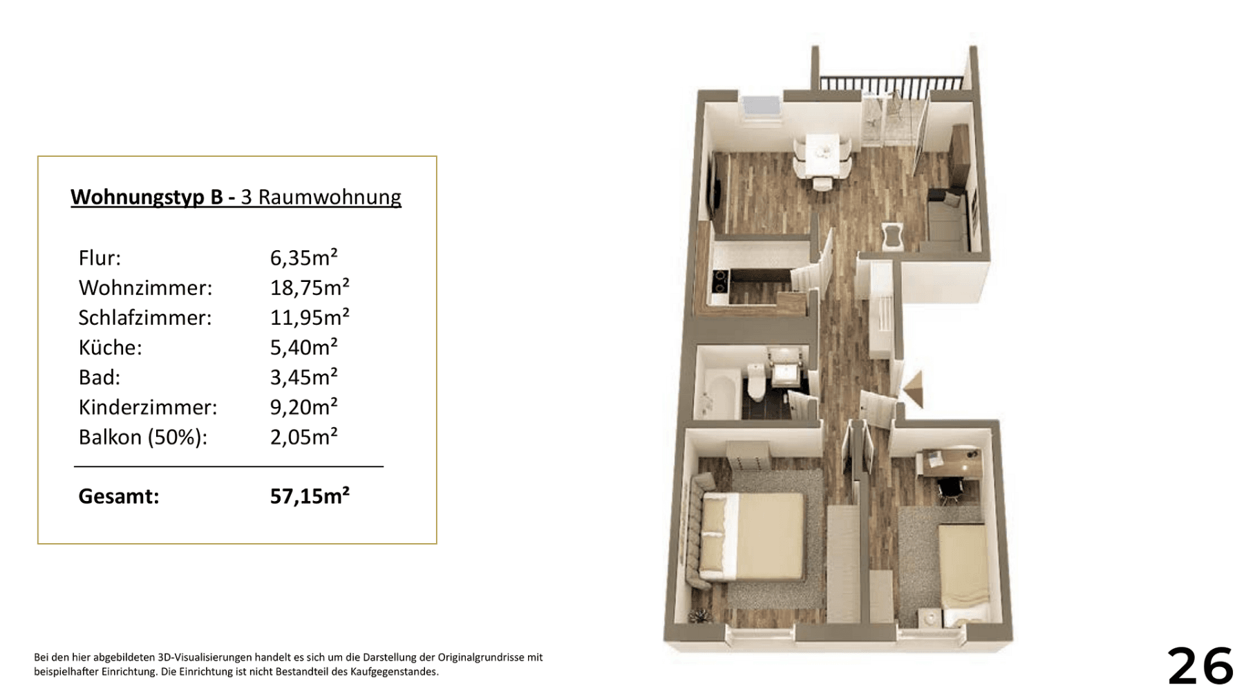 Pronájem bytu 3+1 58 m², Breitscheidstraße 15, Magdeburg, Sasko-Anhaltsko Pronájem bytu 3+1 58 m², Breitscheidstraße 15, Magdeburg, Sasko-Anhaltsko