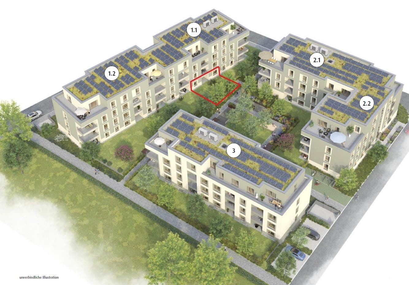 Pronájem bytu 2+1 66 m², Herbert-Belser-Ring 2, Maintal, Hessen Pronájem bytu 2+1 66 m², Herbert-Belser-Ring 2, Maintal, Hessen