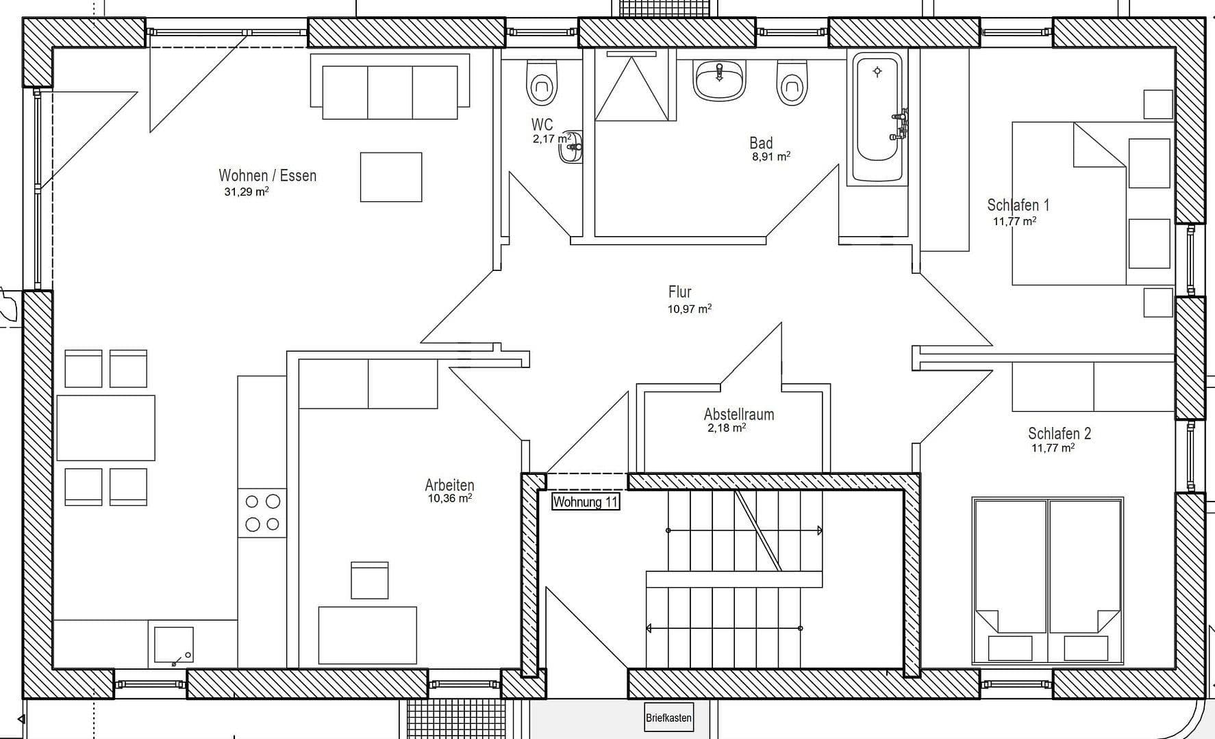 Pronájem bytu 4+1 99 m², Münchner Straße 102d, Kirchseeon, Bavorsko Pronájem bytu 4+1 99 m², Münchner Straße 102d, Kirchseeon, Bavorsko