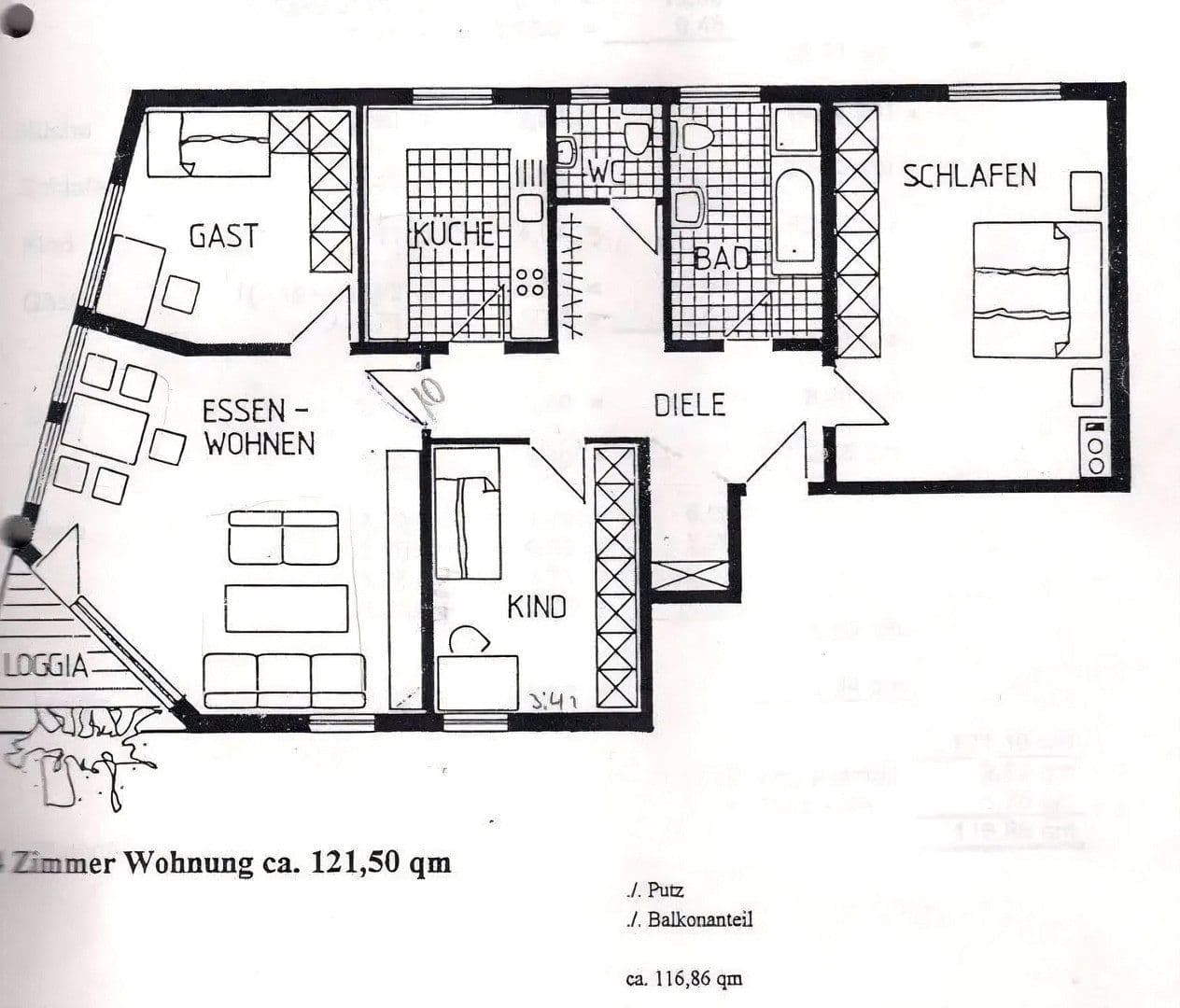Prodej bytu 4+1 117 m², Harthausen, Porýní-Falc Prodej bytu 4+1 117 m², Harthausen, Porýní-Falc