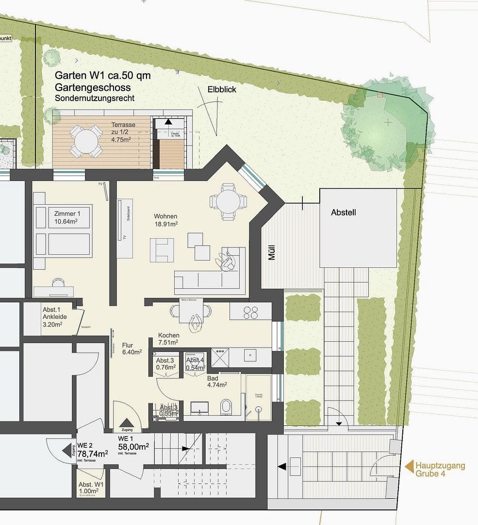 Prodej bytu 2+1 58 m², Hamburg, Hamburg Prodej bytu 2+1 58 m², Hamburg, Hamburg