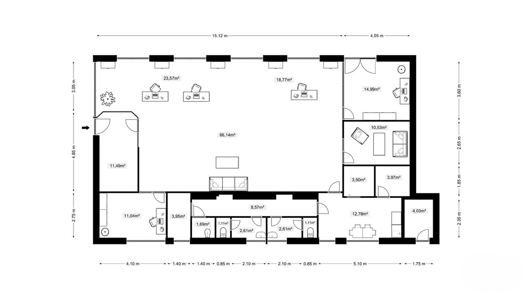 Pronájem nebytového prostoru 200 m², Nerudova, Litomyšl, Pardubický kraj Pronájem nebytového prostoru 200 m², Nerudova, Litomyšl, Pardubický kraj