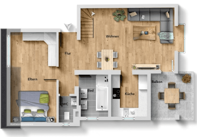 Prodej bytu 3+1 96 m², Sindelfingen, Bádensko-Württembersko Prodej bytu 3+1 96 m², Sindelfingen, Bádensko-Württembersko